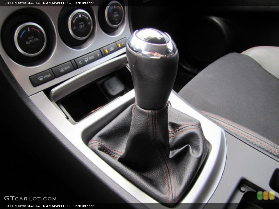 Black Interior Transmission for the 2011 Mazda MAZDA3 MAZDASPEED3 #87673895