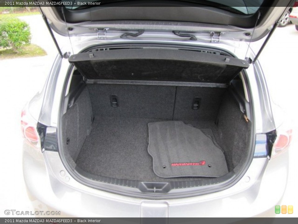 Black Interior Trunk for the 2011 Mazda MAZDA3 MAZDASPEED3 #87674027