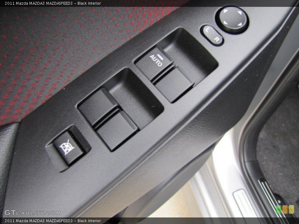 Black Interior Controls for the 2011 Mazda MAZDA3 MAZDASPEED3 #87674077