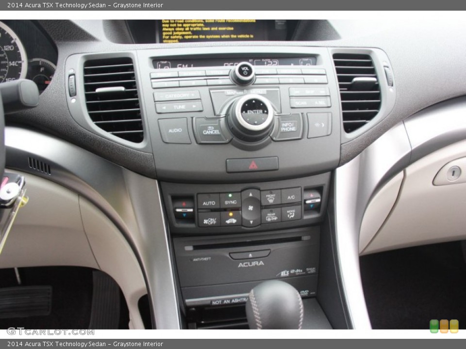 Graystone Interior Controls for the 2014 Acura TSX Technology Sedan #87674930