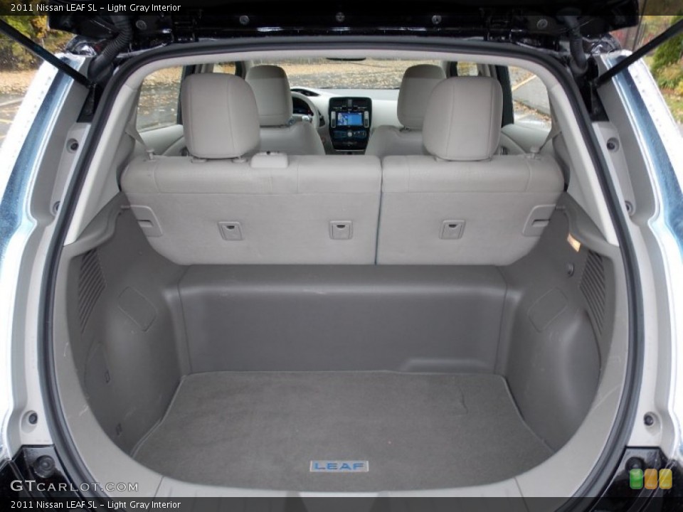 Light Gray Interior Trunk for the 2011 Nissan LEAF SL #87681884