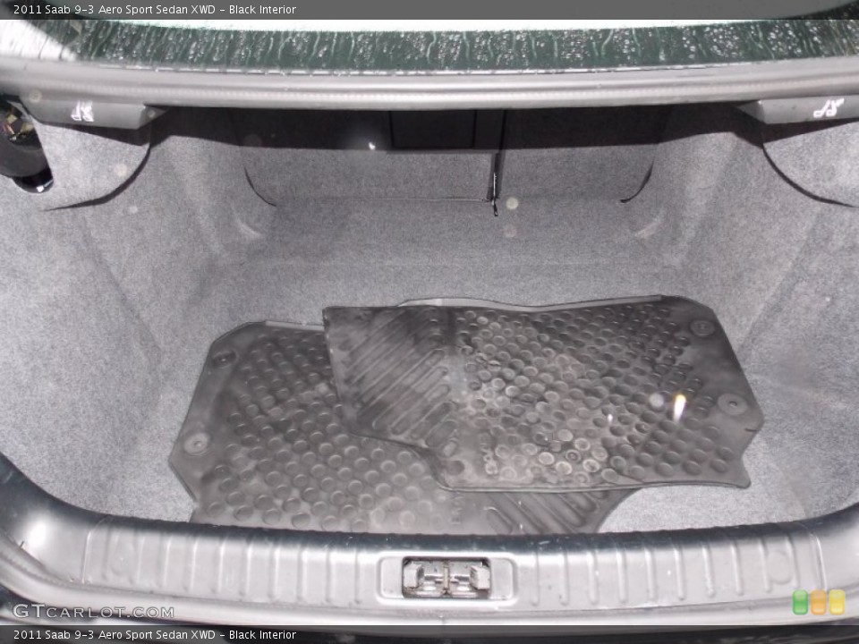 Black Interior Trunk for the 2011 Saab 9-3 Aero Sport Sedan XWD #87682664