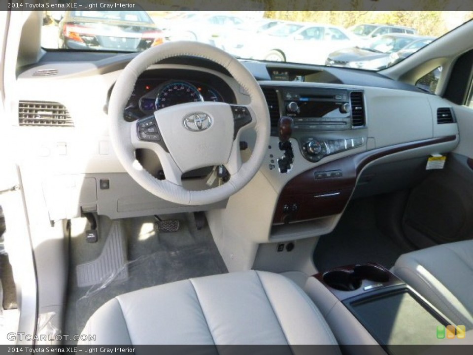 Light Gray Interior Prime Interior for the 2014 Toyota Sienna XLE #87684071