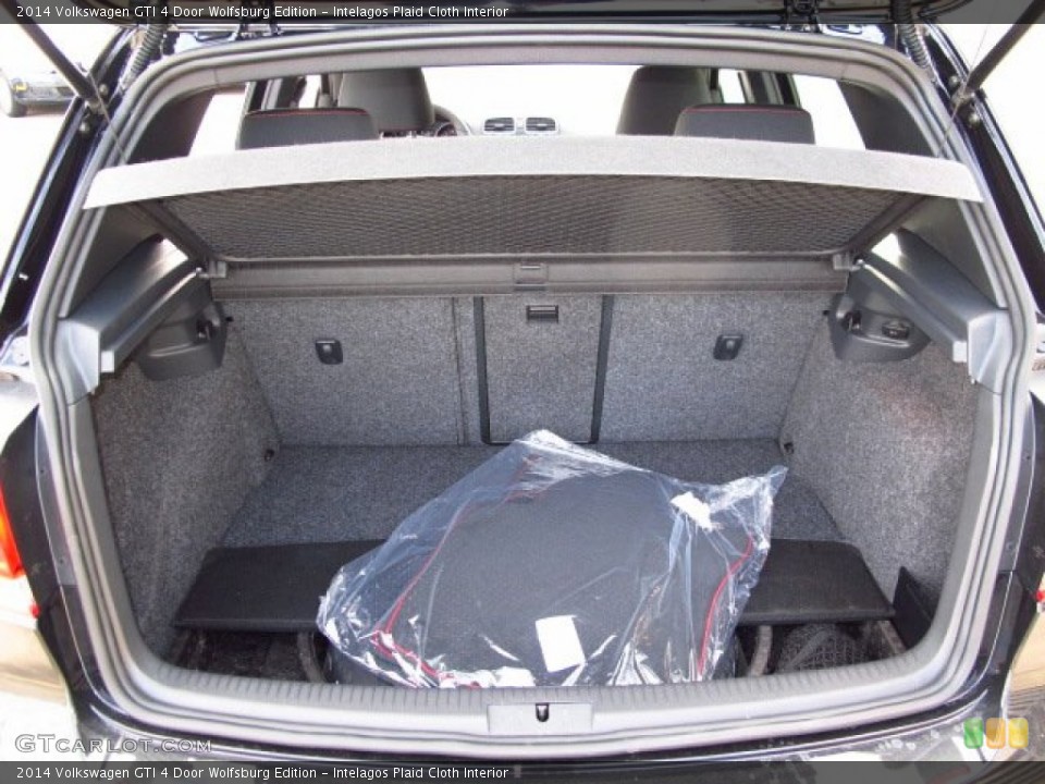 Intelagos Plaid Cloth Interior Trunk for the 2014 Volkswagen GTI 4 Door Wolfsburg Edition #87688499