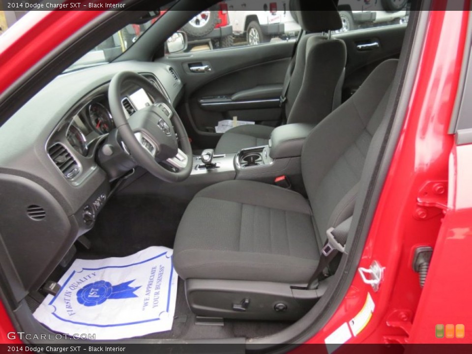 Black Interior Photo for the 2014 Dodge Charger SXT #87692150