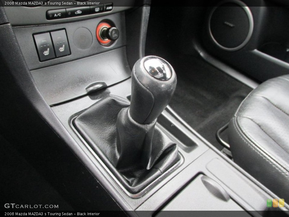 Black Interior Transmission for the 2008 Mazda MAZDA3 s Touring Sedan #87708839