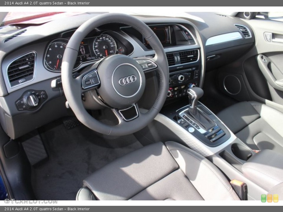 Black Interior Prime Interior for the 2014 Audi A4 2.0T quattro Sedan #87716820