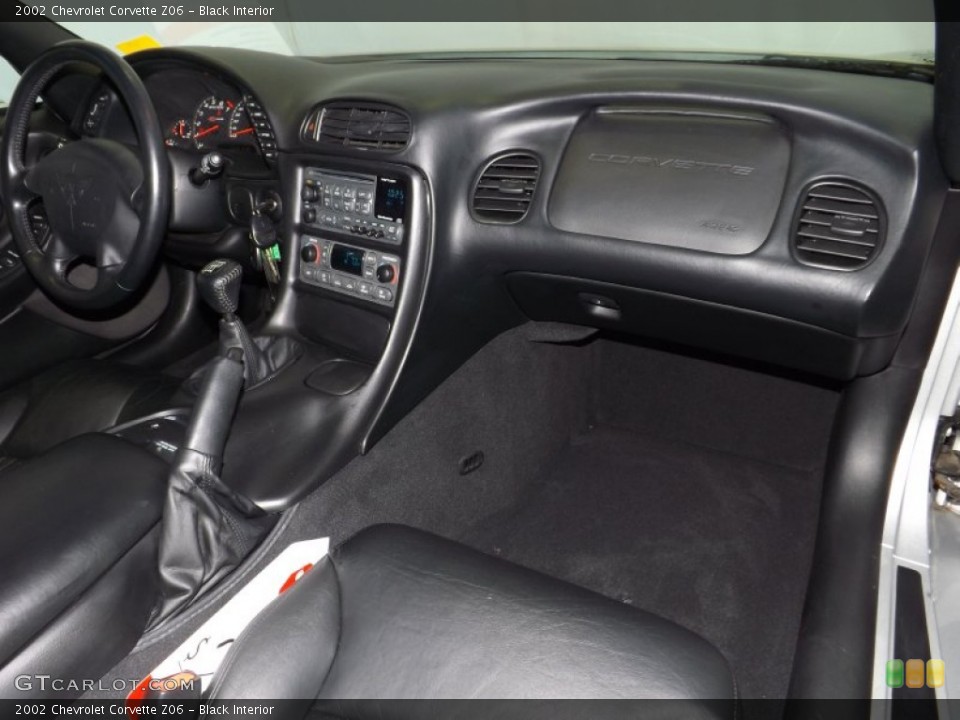 Black Interior Dashboard for the 2002 Chevrolet Corvette Z06 #87719085
