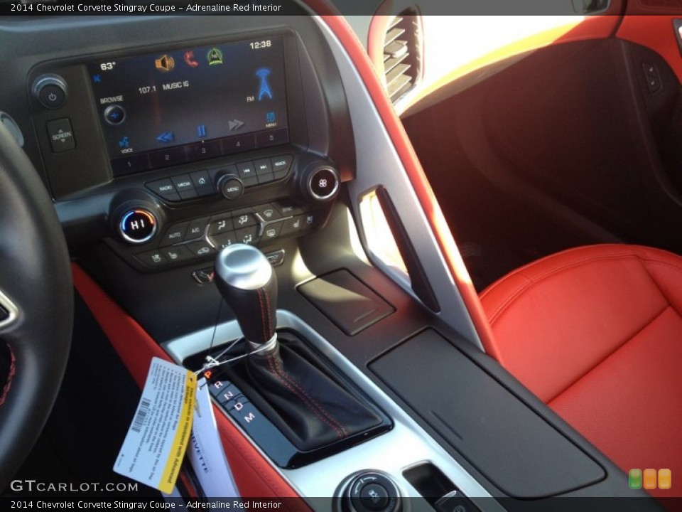 Adrenaline Red Interior Transmission for the 2014 Chevrolet Corvette Stingray Coupe #87719301