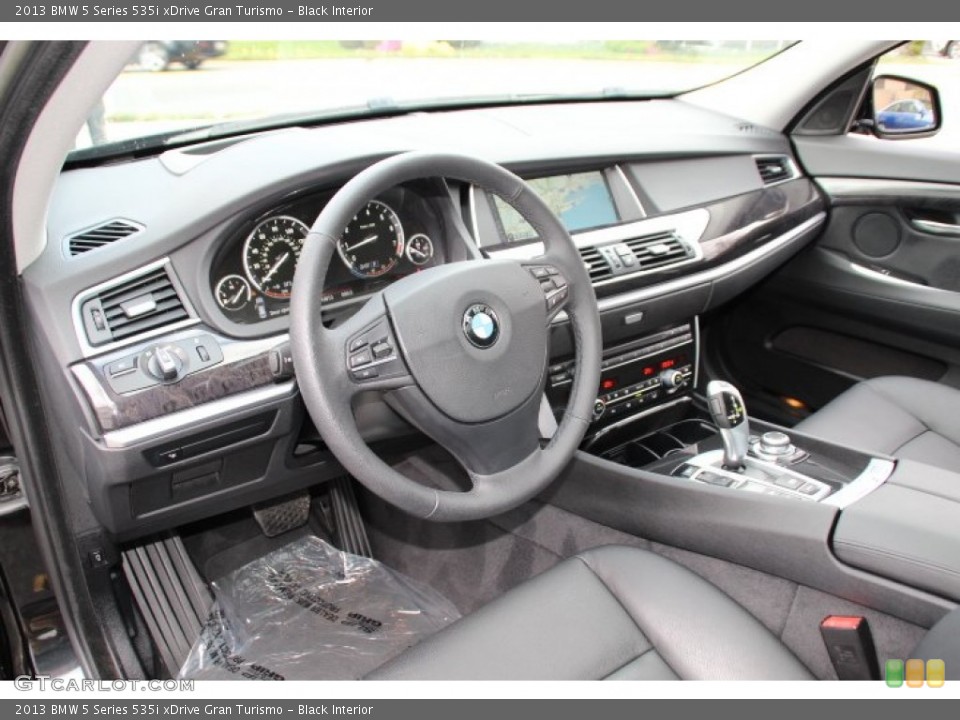 Black Interior Prime Interior for the 2013 BMW 5 Series 535i xDrive Gran Turismo #87720740