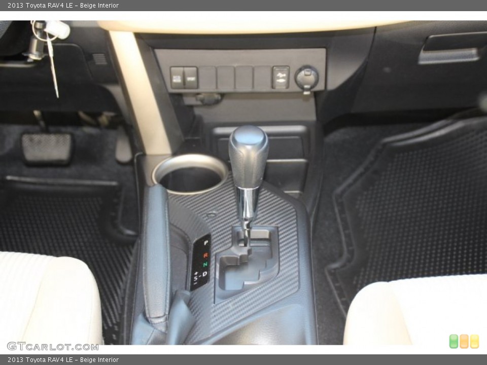 Beige Interior Transmission for the 2013 Toyota RAV4 LE #87721353