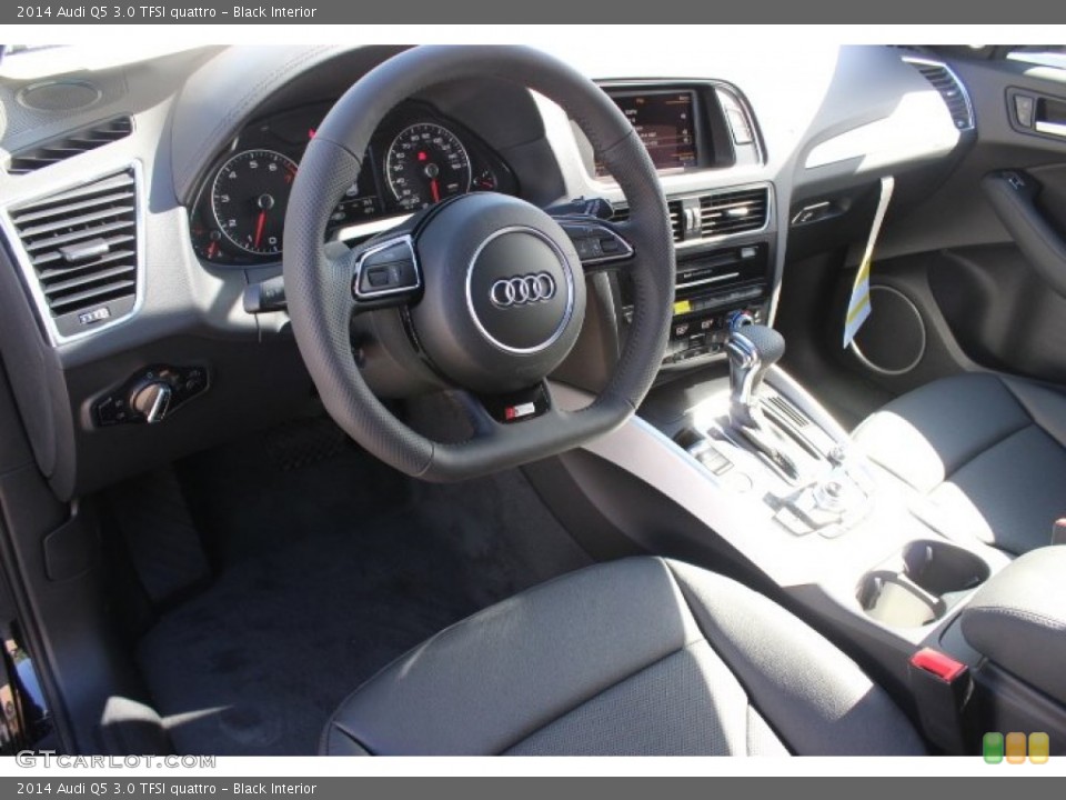 Black Interior Prime Interior for the 2014 Audi Q5 3.0 TFSI quattro #87721901