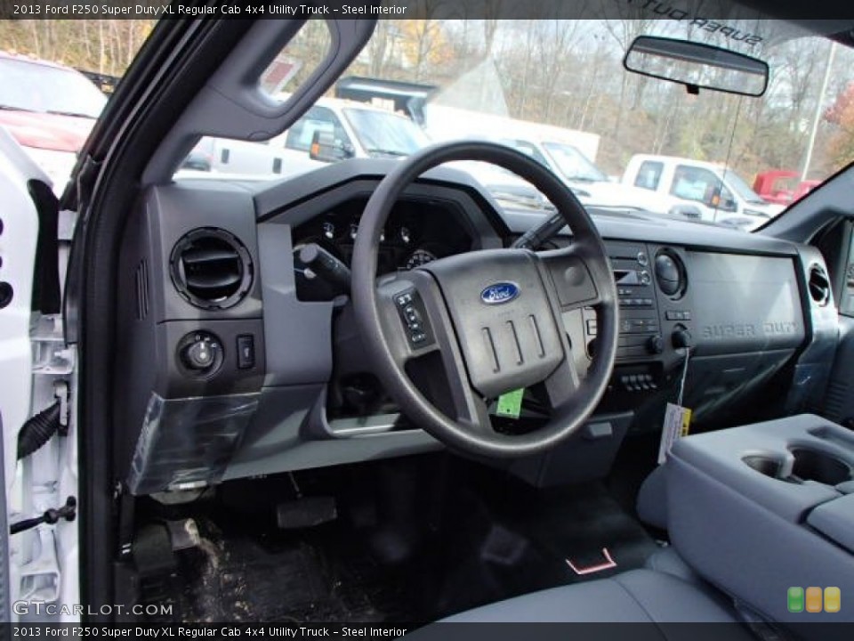 Steel Interior Dashboard for the 2013 Ford F250 Super Duty XL Regular Cab 4x4 Utility Truck #87732153