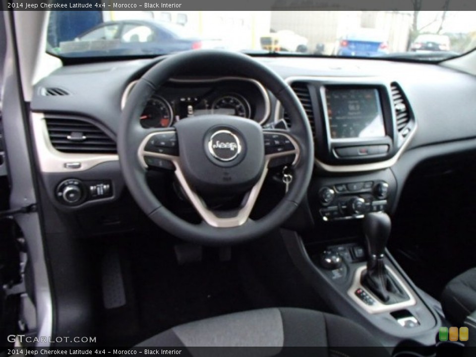 Morocco - Black Interior Dashboard for the 2014 Jeep Cherokee Latitude 4x4 #87732273