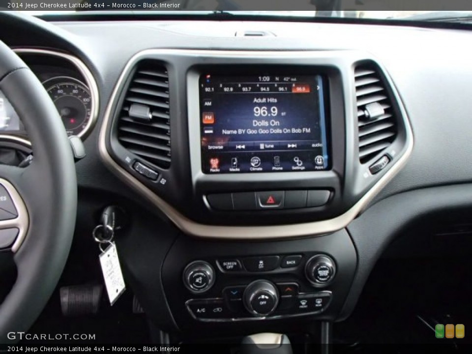 Morocco - Black Interior Controls for the 2014 Jeep Cherokee Latitude 4x4 #87732316