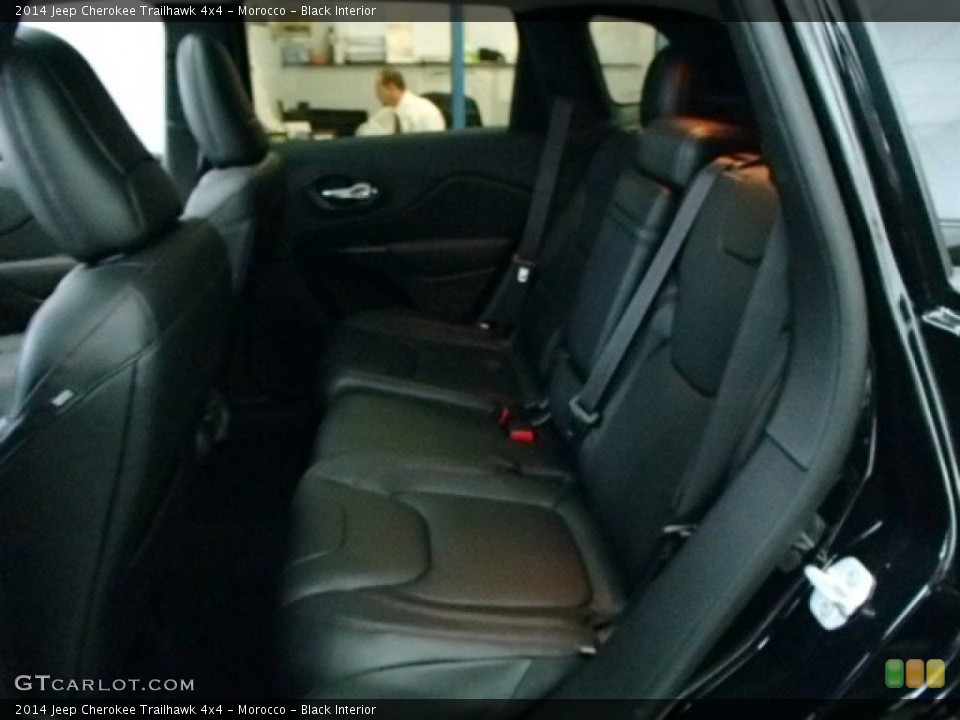 Morocco - Black Interior Rear Seat for the 2014 Jeep Cherokee Trailhawk 4x4 #87733572