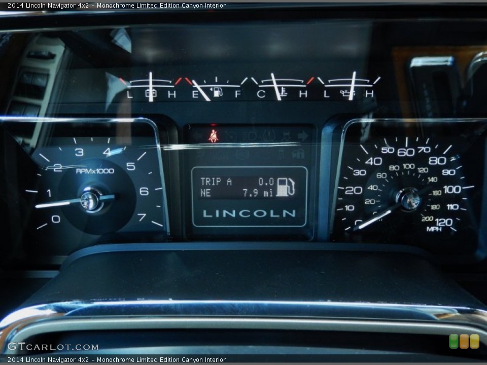 Monochrome Limited Edition Canyon Interior Gauges for the 2014 Lincoln Navigator 4x2 #87735486