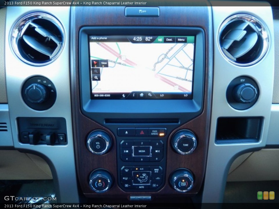 King Ranch Chaparral Leather Interior Controls for the 2013 Ford F150 King Ranch SuperCrew 4x4 #87737925