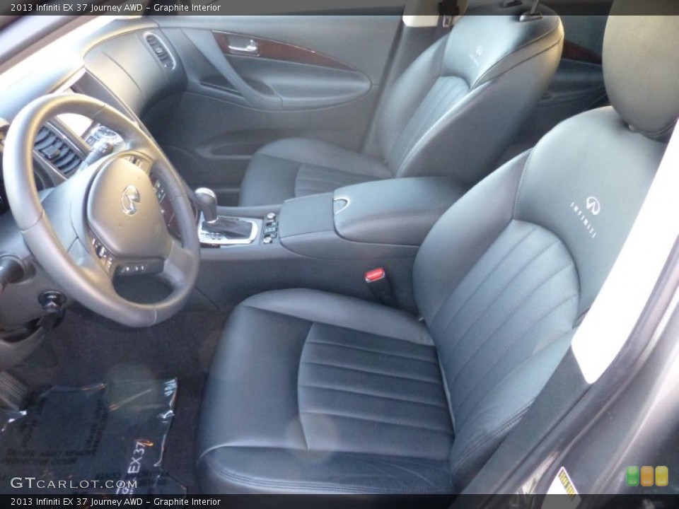 Graphite 2013 Infiniti EX Interiors