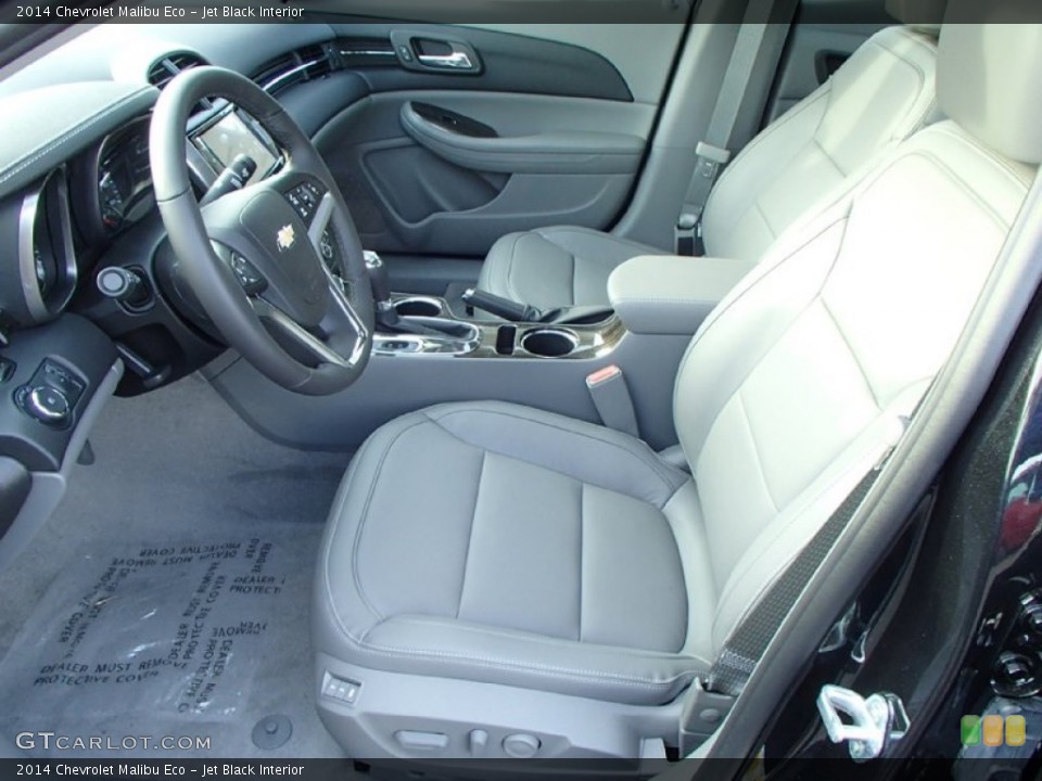 Jet Black Interior Front Seat for the 2014 Chevrolet Malibu Eco #87740274