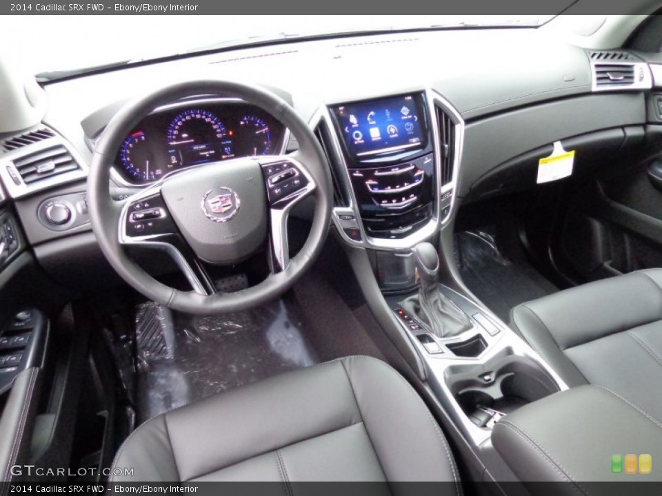 Ebony/Ebony Interior Prime Interior for the 2014 Cadillac SRX FWD #87747015