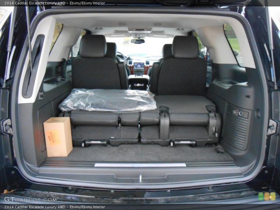 Ebony/Ebony Interior Trunk for the 2014 Cadillac Escalade Luxury AWD #87750480