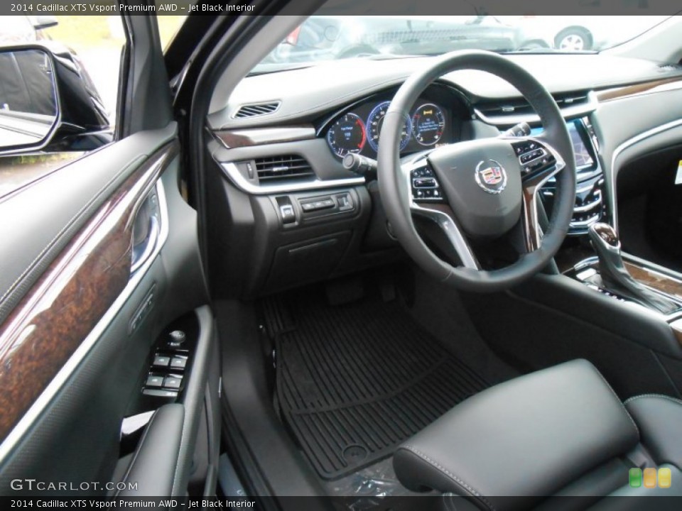 Jet Black Interior Prime Interior for the 2014 Cadillac XTS Vsport Premium AWD #87750795