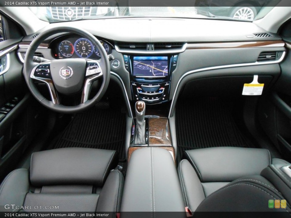 Jet Black Interior Dashboard for the 2014 Cadillac XTS Vsport Premium AWD #87750865
