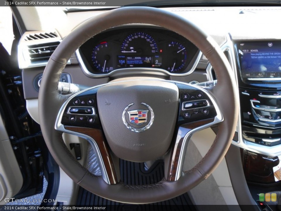 Shale/Brownstone Interior Steering Wheel for the 2014 Cadillac SRX Performance #87752187