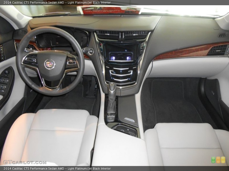 Light Platinum/Jet Black Interior Dashboard for the 2014 Cadillac CTS Performance Sedan AWD #87752883
