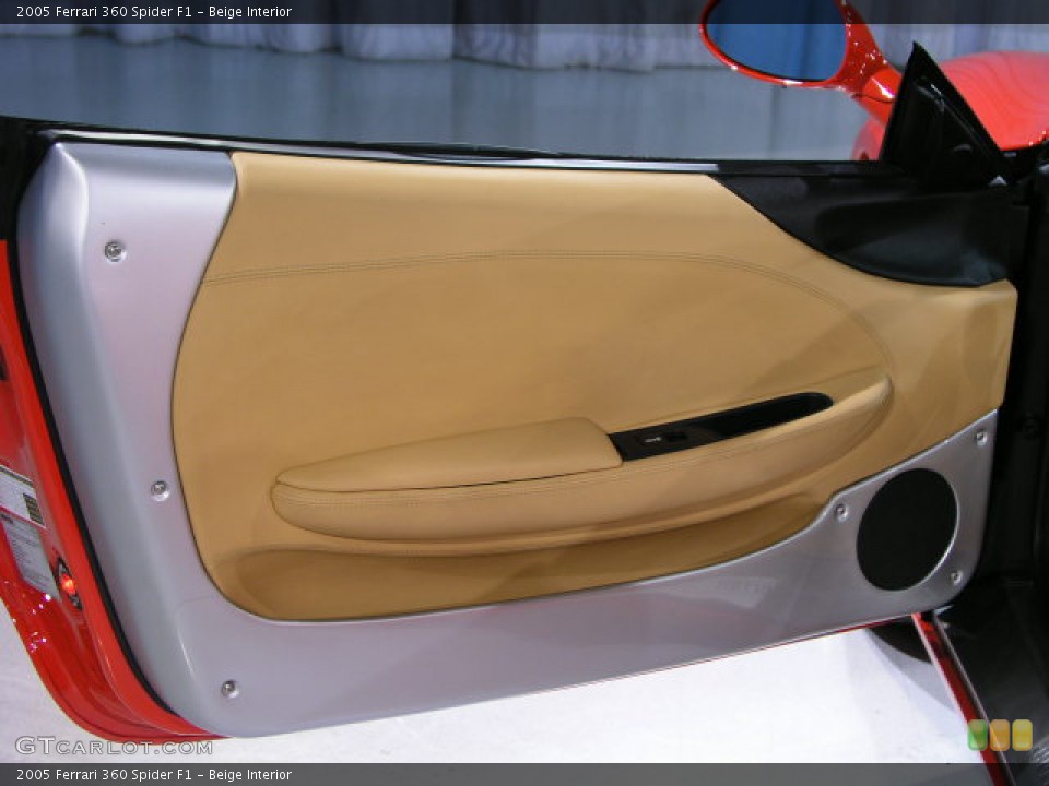 Beige Interior Door Panel for the 2005 Ferrari 360 Spider F1 #87757