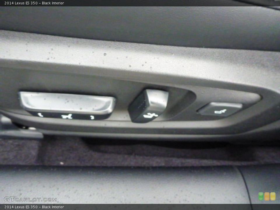 Black Interior Controls for the 2014 Lexus ES 350 #87761877