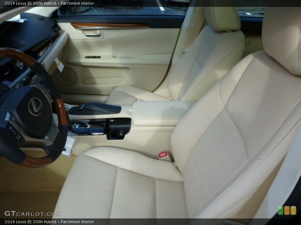 Parchment Interior Front Seat for the 2014 Lexus ES 300h Hybrid #87762069
