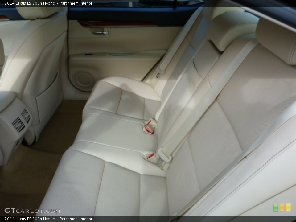 Parchment Interior Rear Seat for the 2014 Lexus ES 300h Hybrid #87762075
