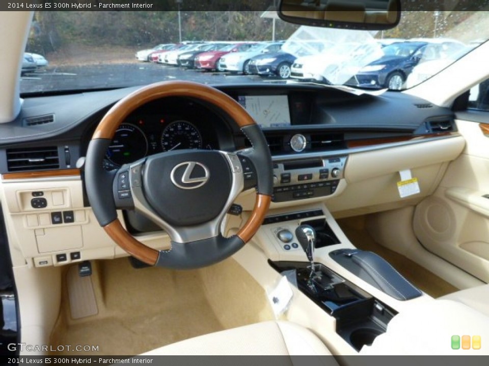 Parchment Interior Prime Interior for the 2014 Lexus ES 300h Hybrid #87762081