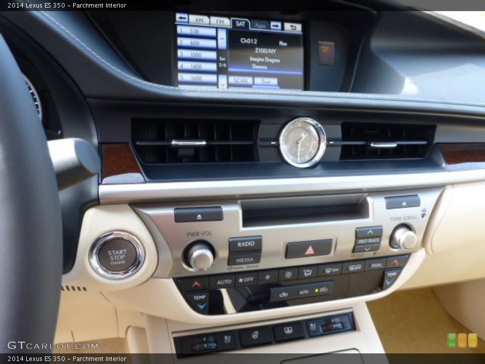 Parchment Interior Controls for the 2014 Lexus ES 350 #87762228