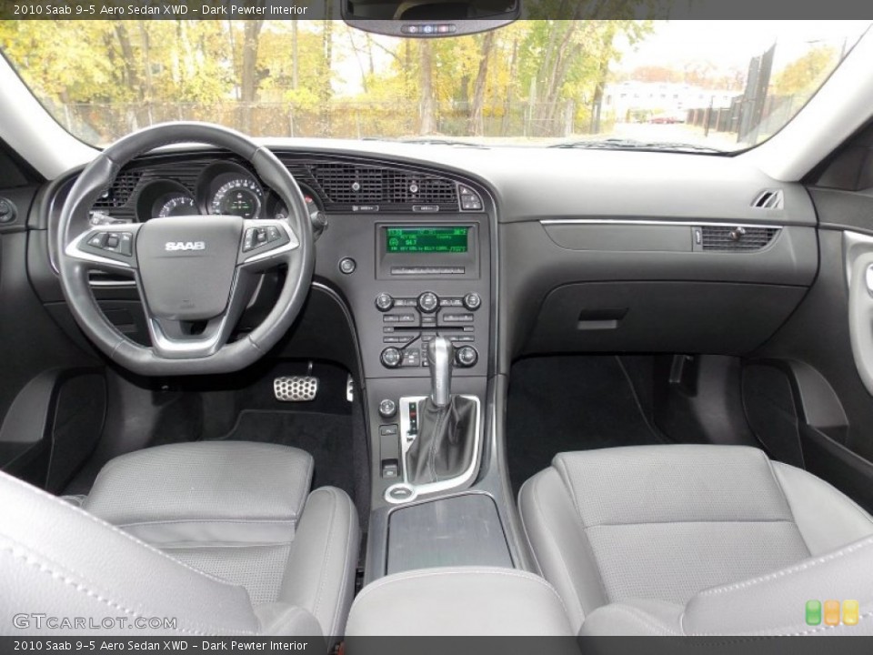 Dark Pewter Interior Dashboard for the 2010 Saab 9-5 Aero Sedan XWD #87765314