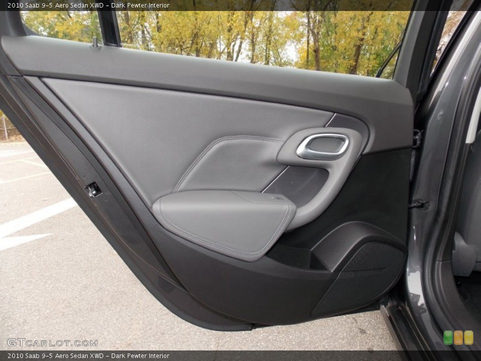 Dark Pewter Interior Door Panel for the 2010 Saab 9-5 Aero Sedan XWD #87765338