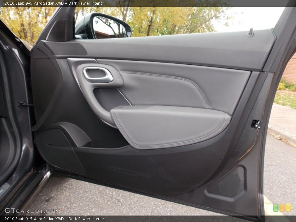 Dark Pewter Interior Door Panel for the 2010 Saab 9-5 Aero Sedan XWD #87765407