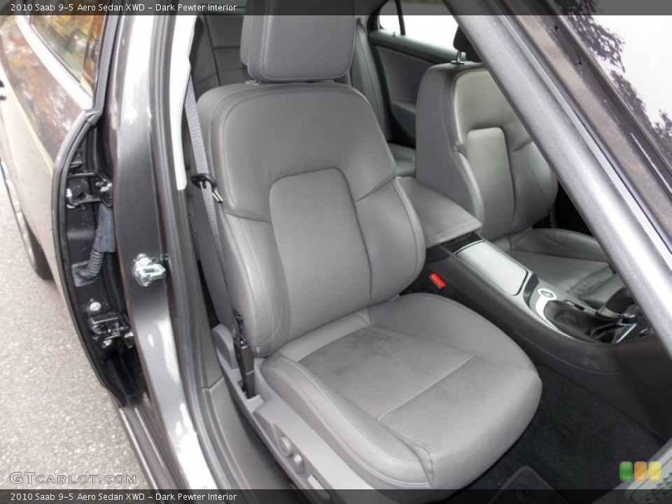Dark Pewter Interior Front Seat for the 2010 Saab 9-5 Aero Sedan XWD #87765434