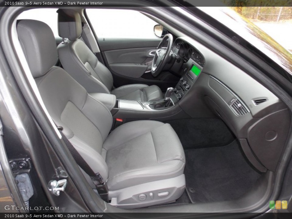 Dark Pewter Interior Front Seat for the 2010 Saab 9-5 Aero Sedan XWD #87765458