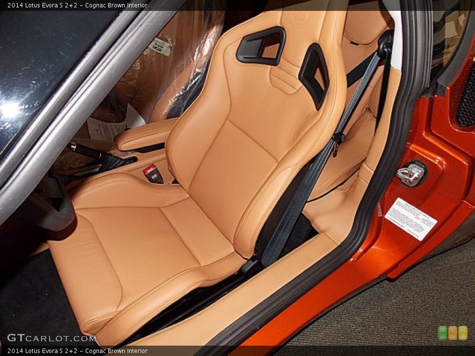 Cognac Brown Interior Front Seat for the 2014 Lotus Evora S 2+2 #87766000