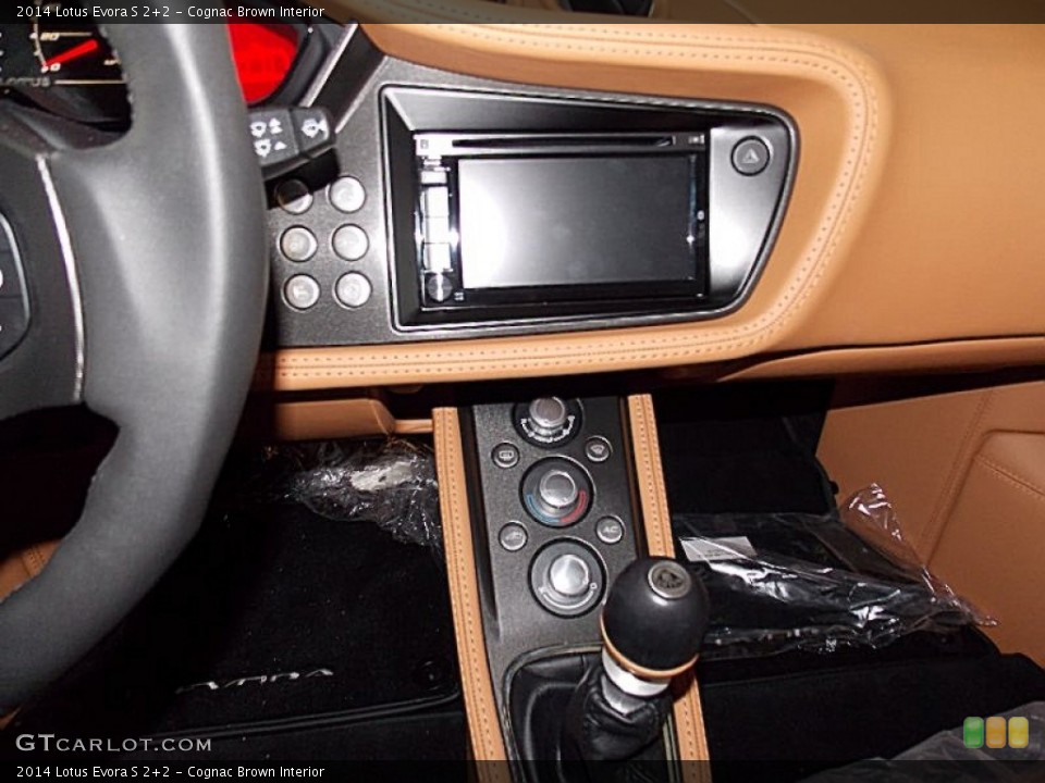 Cognac Brown Interior Controls For The 2014 Lotus Evora S 2