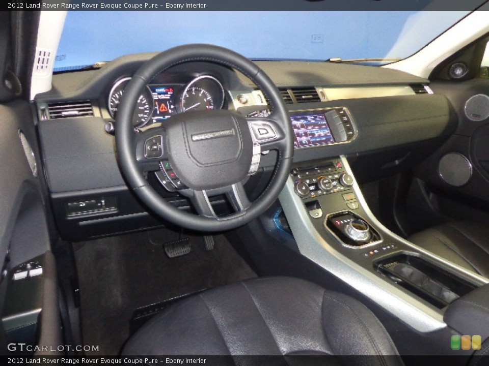 Ebony Interior Prime Interior for the 2012 Land Rover Range Rover Evoque Coupe Pure #87767608