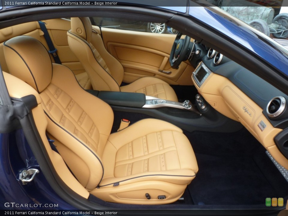 Beige Interior Front Seat for the 2011 Ferrari California  #87785306