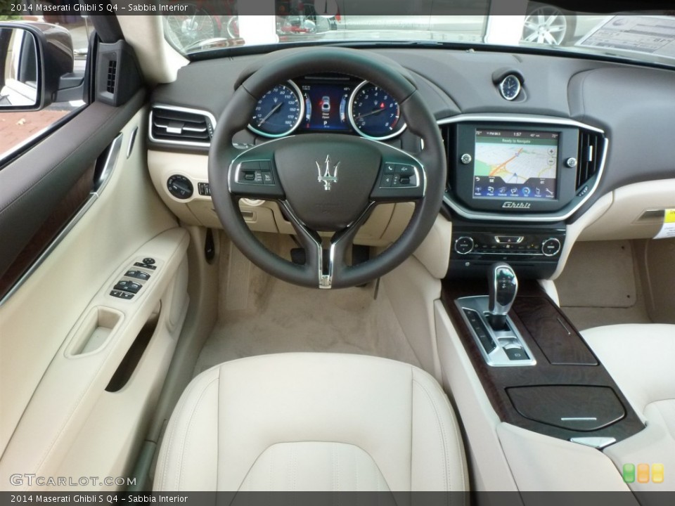 Sabbia Interior Dashboard For The 2014 Maserati Ghibli S Q4