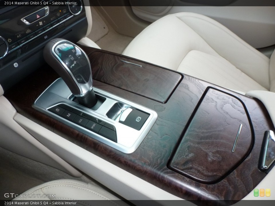 Sabbia Interior Transmission for the 2014 Maserati Ghibli S Q4 #87787712