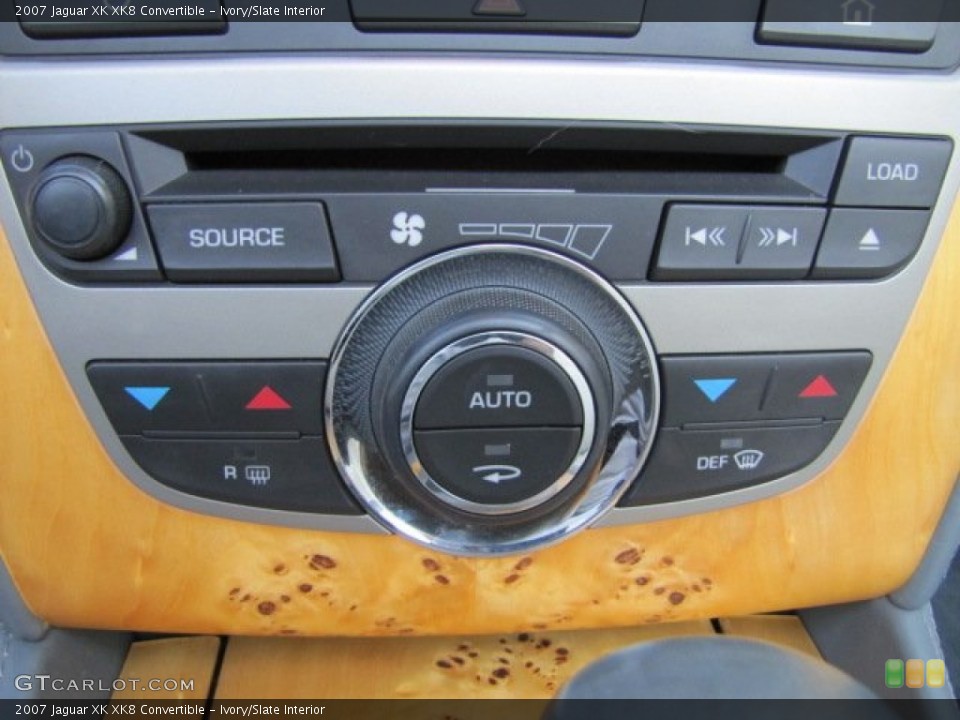 Ivory/Slate Interior Controls for the 2007 Jaguar XK XK8 Convertible #87795589