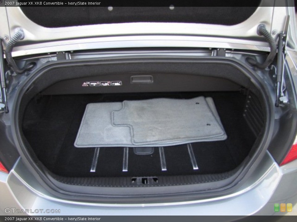 Ivory/Slate Interior Trunk for the 2007 Jaguar XK XK8 Convertible #87795673