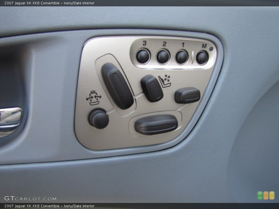 Ivory/Slate Interior Controls for the 2007 Jaguar XK XK8 Convertible #87795832